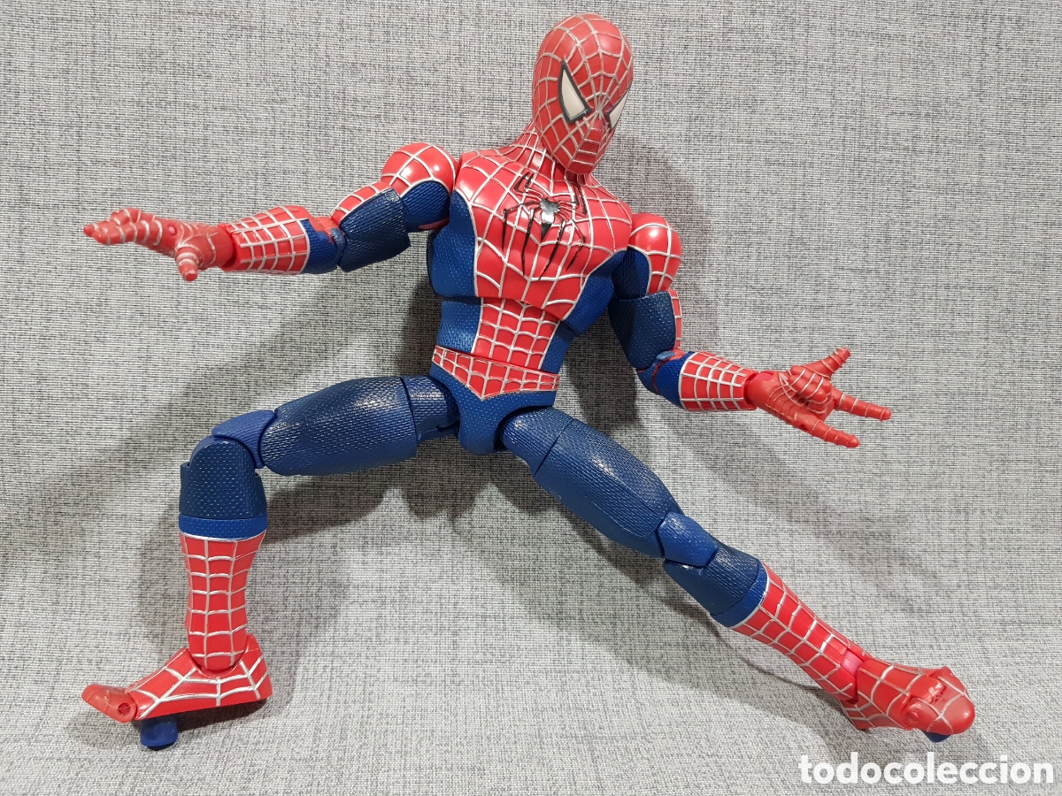 Figuras y mu&ntilde;ecos Marvel: FIGURA 23 CMS SPIDERMAN THINKING TOYS THINGWAY 2007 SUPER ARTICULADA DE LA PEL&Iacute;CULA SPIDER-MAN 3 - Foto 7
