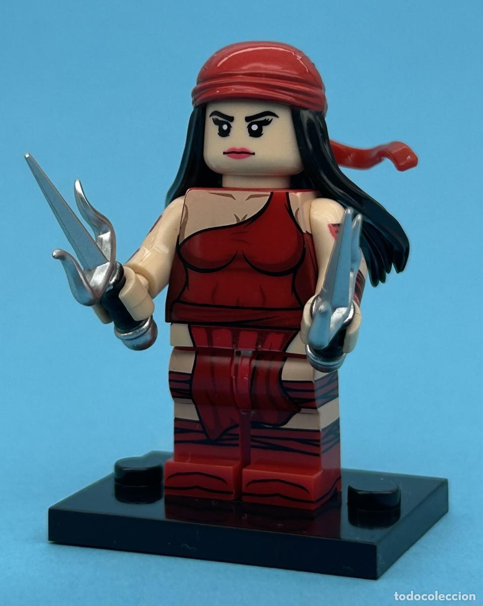 Figuren von Marvel: Elektra Cl&aacute;ssica (Marvel) Minifigura Figura Minifigure Figure Minifig Figurine Mu&ntilde;eco
