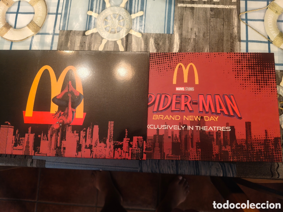 Figuras y mu&ntilde;ecos Marvel: Set conmemorativo MC Donald Spiderman - Foto 3