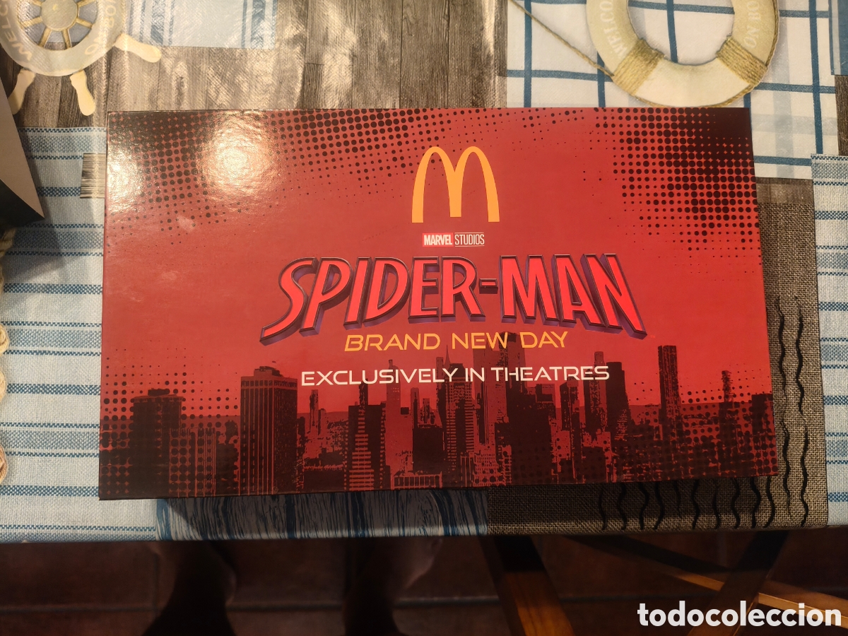 Figuras y mu&ntilde;ecos Marvel: Set conmemorativo MC Donald Spiderman - Foto 4