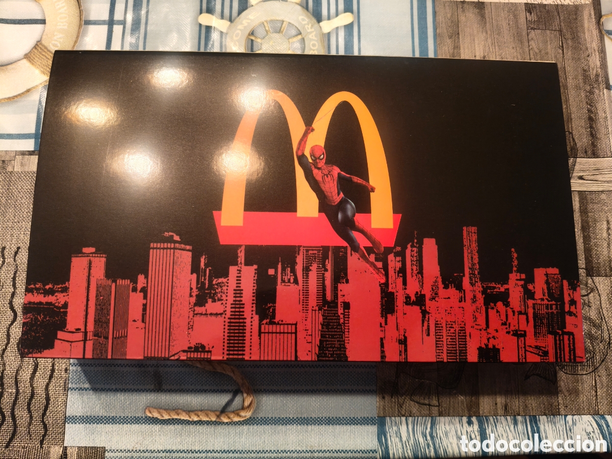 Figuras y mu&ntilde;ecos Marvel: Set conmemorativo MC Donald Spiderman - Foto 1