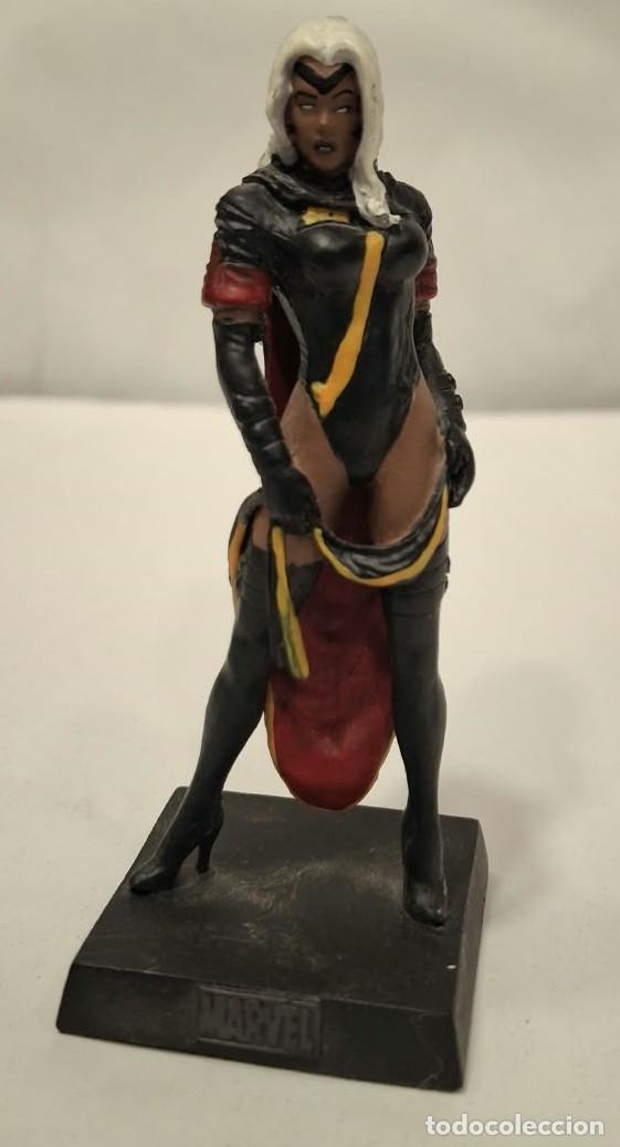 Figuras y mu&ntilde;ecos Marvel: EAGLEMOSS. MARVEL. TORMENTA. FIGURA DE METAL - Foto 1