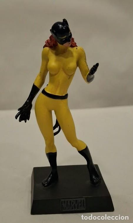 Figuras y mu&ntilde;ecos Marvel: EAGLEMOSS. MARVEL. HELLCAT GATA INFERNAL. FIGURA DE METAL - Foto 1