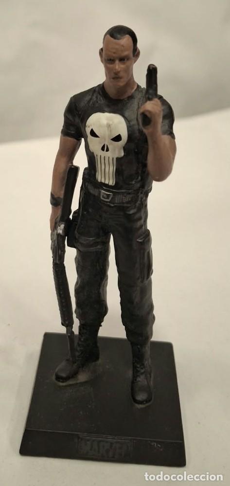 Figuras y mu&ntilde;ecos Marvel: EAGLEMOSS. MARVEL. PUNISHER. FIGURA DE METAL. - Foto 1