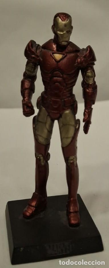 Figuras y mu&ntilde;ecos Marvel: EAGLEMOSS. MARVEL. IRON MAN. FIGURA DE METAL. - Foto 1