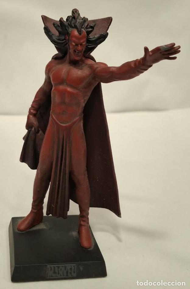 Figuras y mu&ntilde;ecos Marvel: EAGLEMOSS. MARVEL. MEFISTO. FIGURA DE METAL. - Foto 1