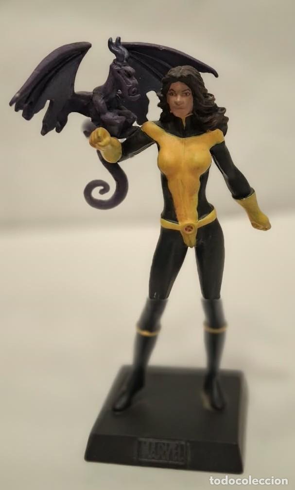 Figuras y mu&ntilde;ecos Marvel: EAGLEMOSS. MARVEL. KITTY PRYDE GATA SOMBRA. FIGURA DE METAL.