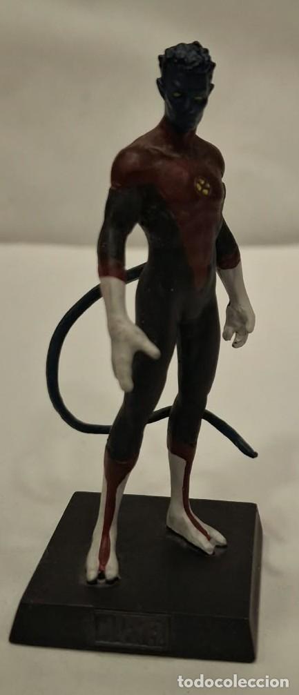 Figuras y mu&ntilde;ecos Marvel: EAGLEMOSS. MARVEL. RONDADOR NOCTURNO. FIGURA DE METAL.