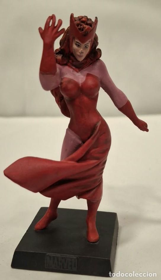 Figuras y mu&ntilde;ecos Marvel: EAGLEMOSS. MARVEL. BRUJA ESCARLATA. FIGURA DE METAL. - Foto 1