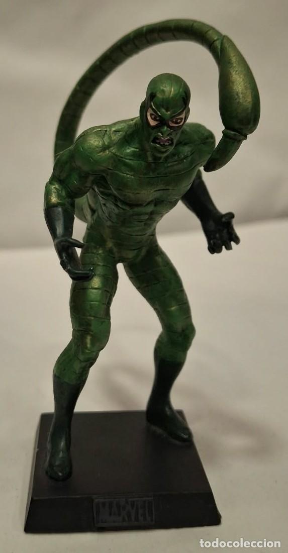 Figuras y mu&ntilde;ecos Marvel: EAGLEMOSS. MARVEL. ESCORPION. FIGURA DE METAL.