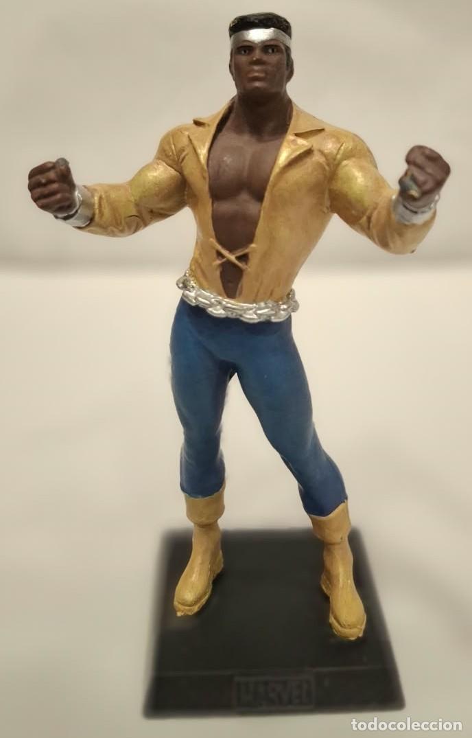 Figuras y mu&ntilde;ecos Marvel: EAGLEMOSS. MARVEL. POWERMAN. LUKE CAGE. FIGURA DE METAL.