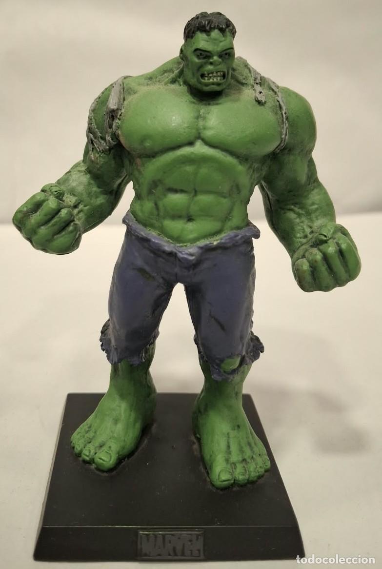 Figuras y mu&ntilde;ecos Marvel: EAGLEMOSS. MARVEL. HULK. FIGURA DE METAL.