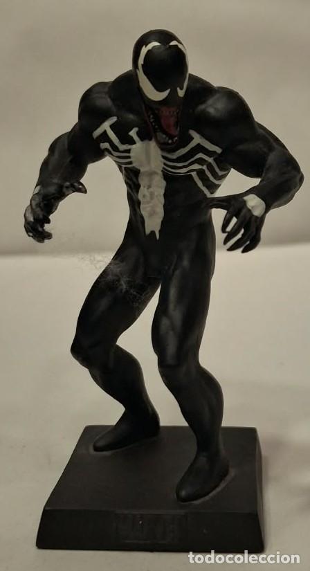 Figuras y mu&ntilde;ecos Marvel: EAGLEMOSS. MARVEL. VENENO. VENOM. FIGURA DE METAL.