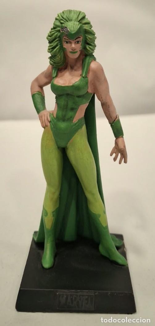 Figuras y mu&ntilde;ecos Marvel: EAGLEMOSS. MARVEL. POLARIS. FIGURA DE METAL. - Foto 1