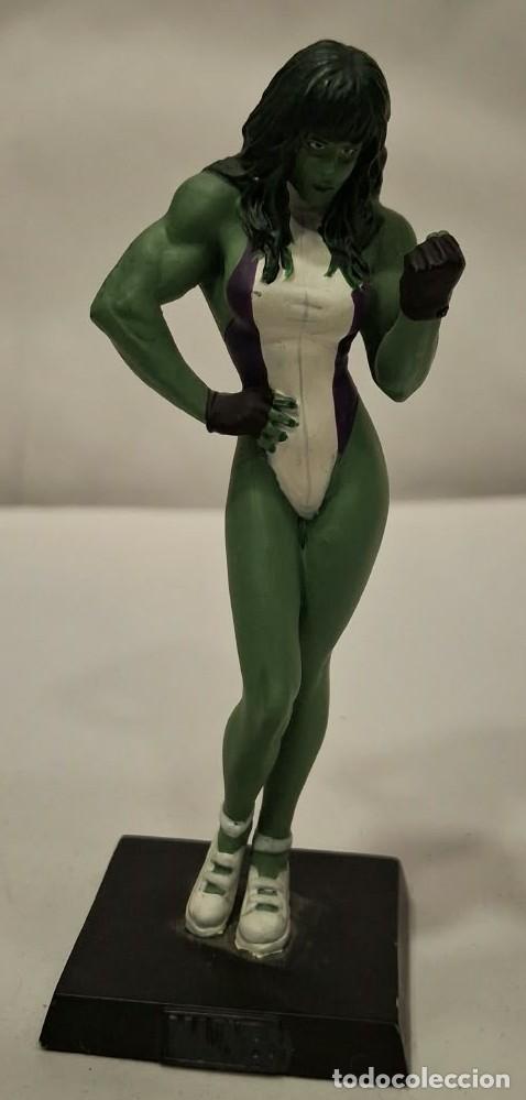 Figuras y mu&ntilde;ecos Marvel: EAGLEMOSS. MARVEL. HULKA. FIGURA DE METAL.