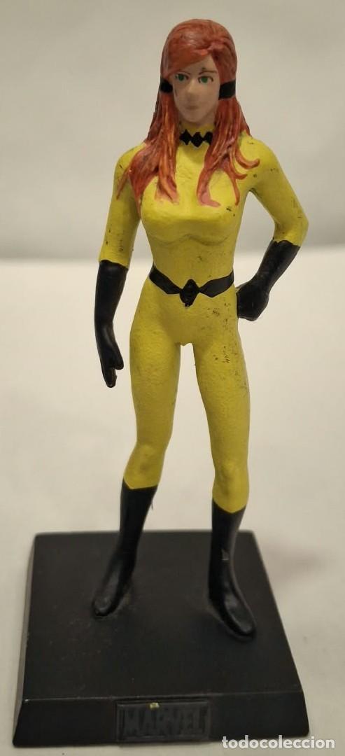 Figuras y mu&ntilde;ecos Marvel: EAGLEMOSS. MARVEL. CRISTAL. FIGURA DE METAL.