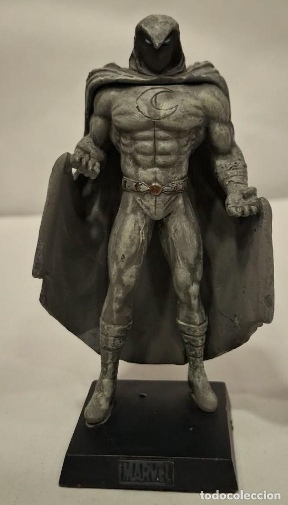 Figuras y mu&ntilde;ecos Marvel: EAGLEMOSS. MARVEL. CABALLERO LUNA. FIGURA DE METAL.
