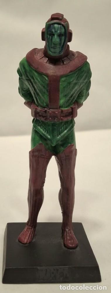 Figuras y mu&ntilde;ecos Marvel: EAGLEMOSS. MARVEL. KANG EL CONQUISTADOR. FIGURA DE METAL.