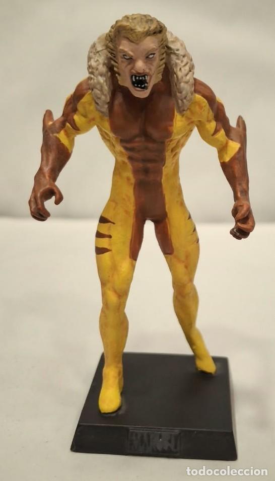 Figuras y mu&ntilde;ecos Marvel: EAGLEMOSS. MARVEL. DIENTES DE SABLE. FIGURA DE METAL.