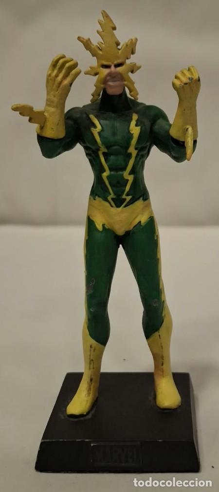 Figuras y mu&ntilde;ecos Marvel: EAGLEMOSS. MARVEL. ELECTRO. FIGURA DE METAL.