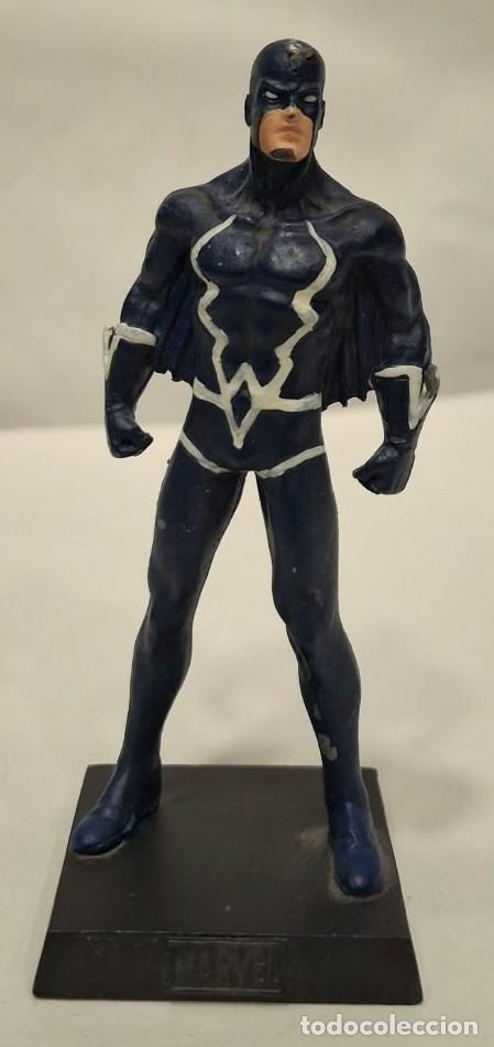 Figuras y mu&ntilde;ecos Marvel: EAGLEMOSS. MARVEL. RAYO NEGRO. FIGURA DE METAL.