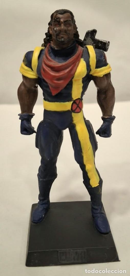 Figuras y mu&ntilde;ecos Marvel: EAGLEMOSS. MARVEL. BISHOP. FIGURA DE METAL. - Foto 1