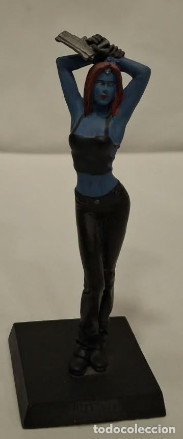 Figuras y mu&ntilde;ecos Marvel: EAGLEMOSS. MARVEL. MISTICA. FIGURA DE METAL. - Foto 1