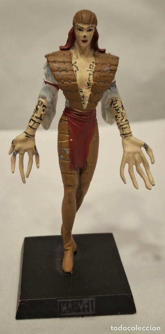 Figuras y mu&ntilde;ecos Marvel: EAGLEMOSS. MARVEL. LADY DEATHSTRIKE. DAMA MORTAL FIGURA DE METAL.