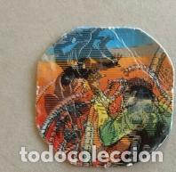 Figuras y mu&ntilde;ecos Marvel: Lote 2 Hologramas Escudo Spiderman Negro Mattel 1984 Secret Wars