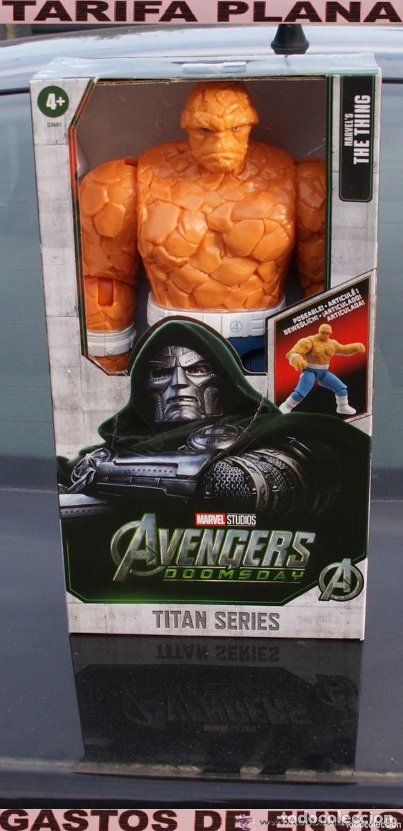 Figuras y mu&ntilde;ecos Marvel: MU&Ntilde;ECO THE RING LA COSA EL HOMBRE PIEDRA TITAN HEROES SUPERHEROES VENGADORES AVENGERS MARVEL DE 30 C