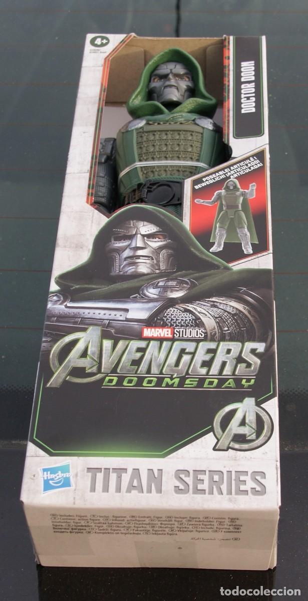 Figuras y mu&ntilde;ecos Marvel: MU&Ntilde;ECO DOCTOR DOOM TITAN HEROES SUPERHEROES VENGADORES AVENGERS MARVEL DE 30 CM ( 12 pulgadas) DE GO