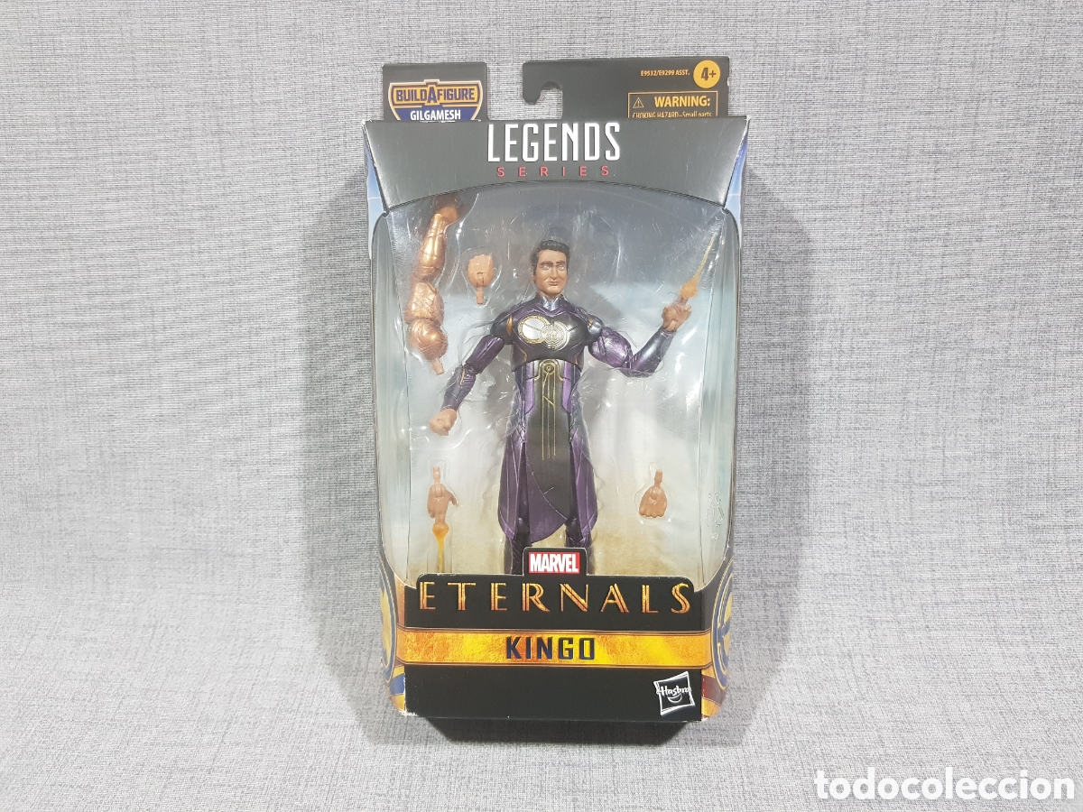 Figuras y mu&ntilde;ecos Marvel: KINGO MARVEL ETERNALS LEGENDS SERIES (CONSTRUYE FIGURA GILGAMESH) HASBRO 2020