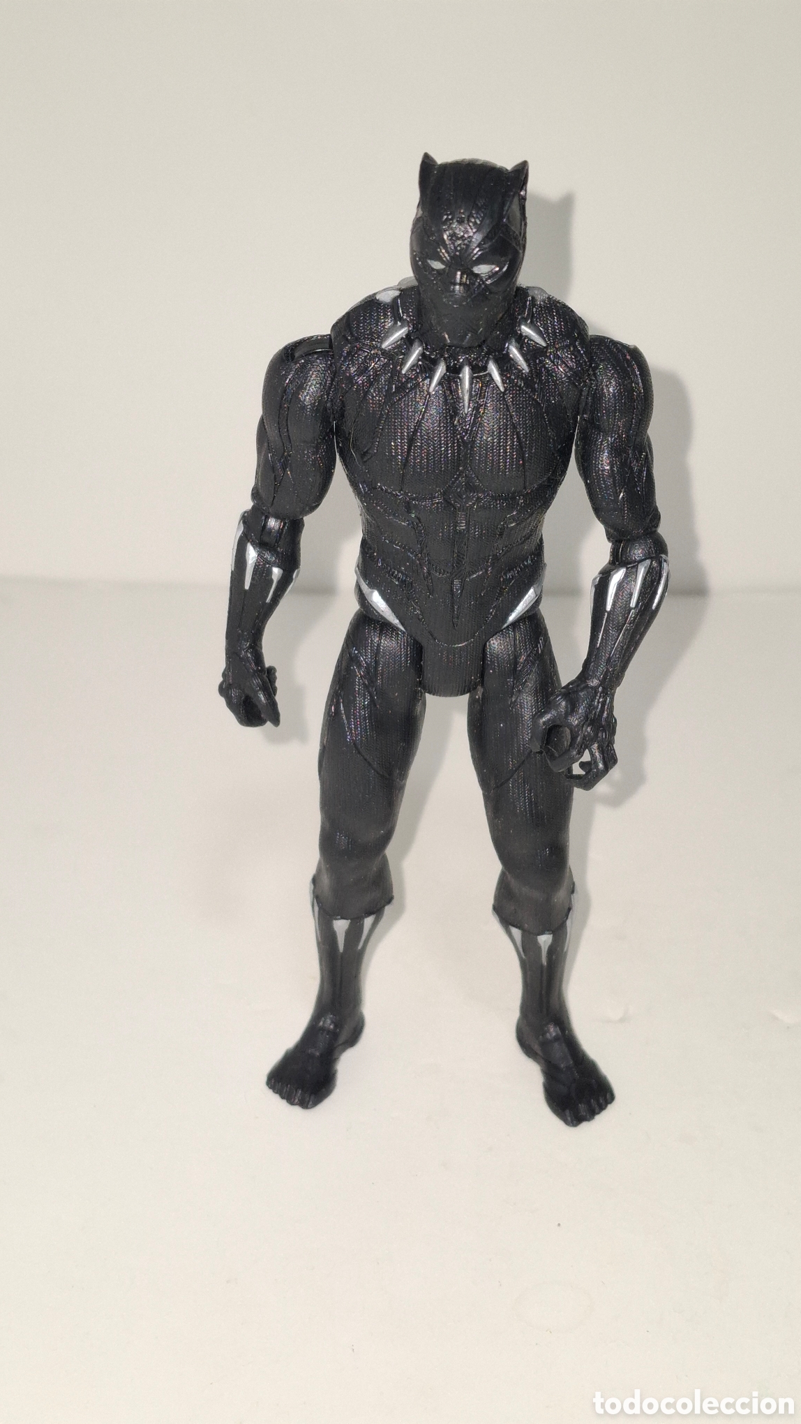Figuras y mu&ntilde;ecos Marvel: FIGURA DE ACCION HASBRO MARVEL BLACK PANTHER TITAN HERO SERIES T'CHALLA