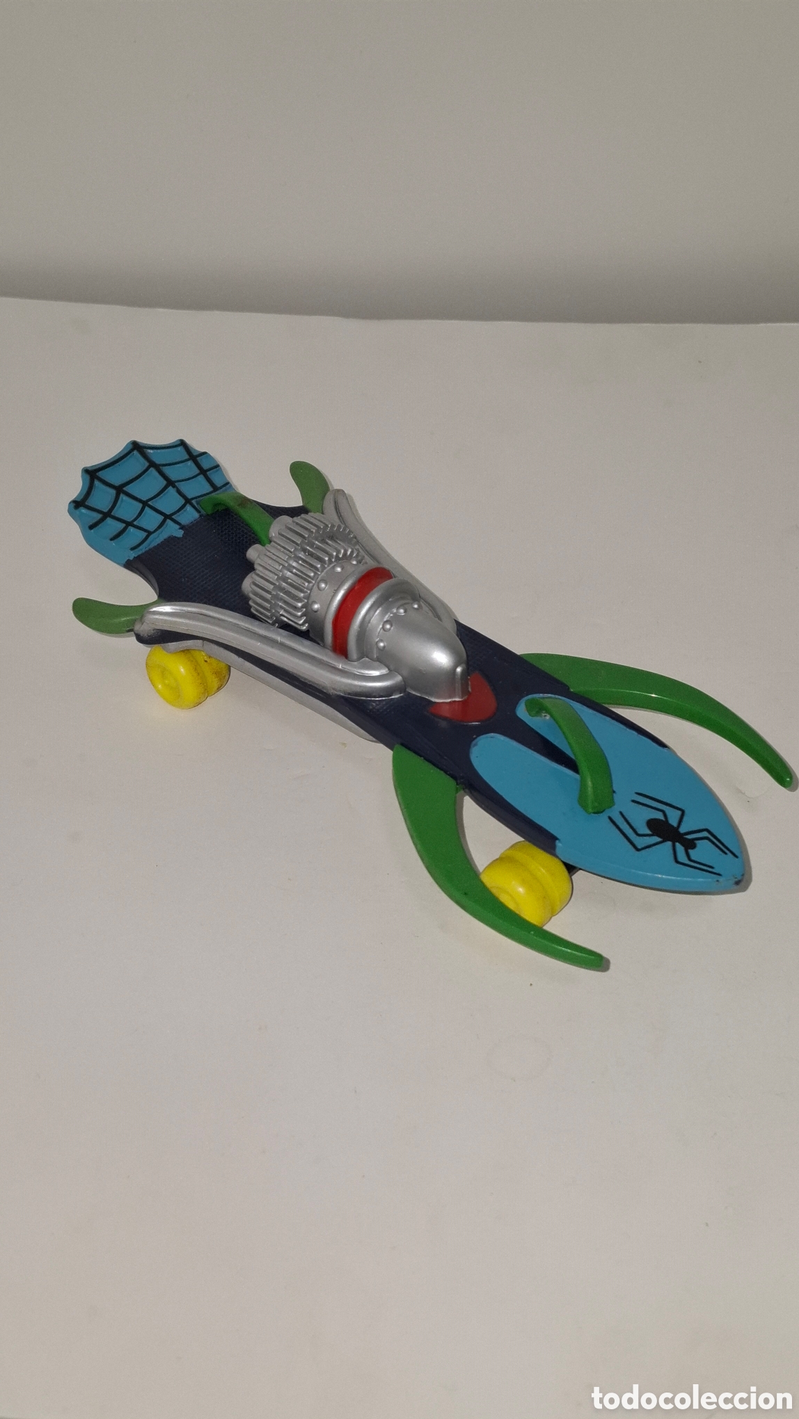 Figuras y mu&ntilde;ecos Marvel: MARVEL 2001 EXTREME SPORTS SPIDERMAN ACTION SKATEBOARD TOY BIZ