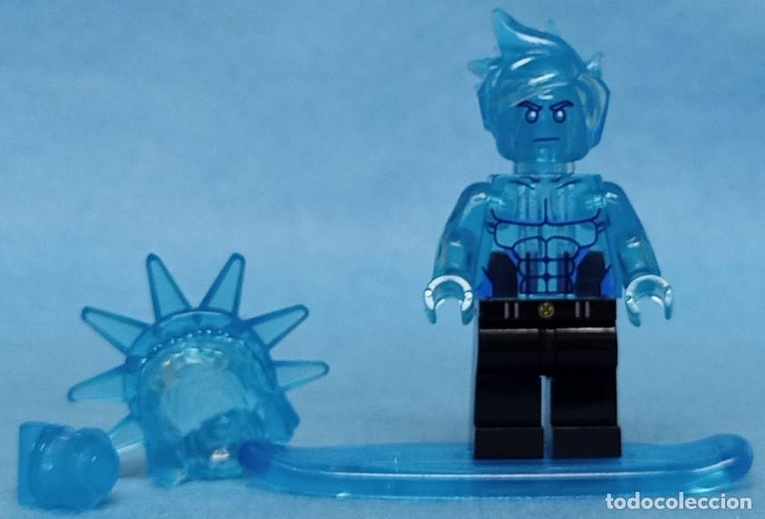 Figuras y mu&ntilde;ecos Marvel: Iceman (X-Men) (Marvel) Lego compat&iacute;vel minifiguras - Foto 1