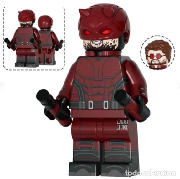 Figuras y mu&ntilde;ecos Marvel: Daredevil Born Again (Marvel) Lego compat&iacute;vel minifiguras