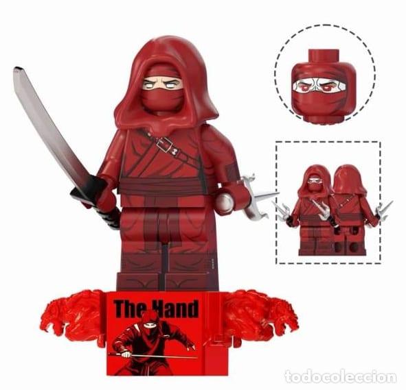 Figuras y mu&ntilde;ecos Marvel: The Hand Ninja (Marvel) Lego compat&iacute;vel minifiguras