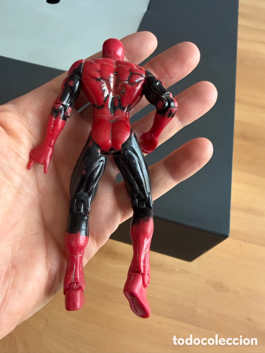 Figuras y mu&ntilde;ecos Marvel: Figura Articulada. SPIDERMAN. MARVEL 1995. USADA - Foto 2