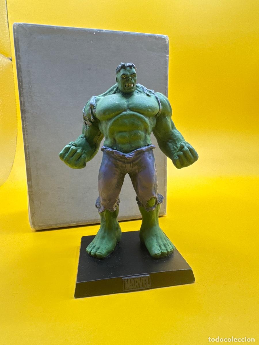 Figuras y mu&ntilde;ecos Marvel: HULK LA MASA MARVEL EAGLEMOSS 2005 &ndash; FIGURA ESPECIAL DE PLOMO CON CAJA ORIGINAL &ndash; COLECCI&Oacute;N CL&Aacute;SICA
