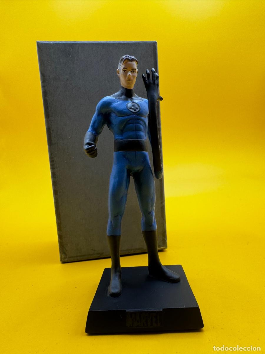 Figuras y mu&ntilde;ecos Marvel: MR FANT&Aacute;STICO MARVEL EAGLEMOSS 2010 N&ordm; 16 &ndash; FIGURA DE PLOMO LOS 4 FANT&Aacute;STICOS CON CAJA ORIGINAL