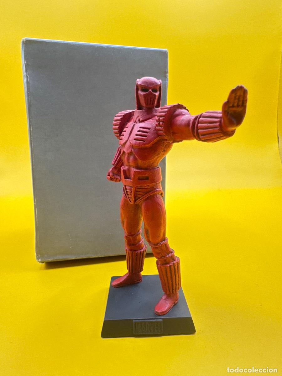 Figuras y mu&ntilde;ecos Marvel: CRIMSON DYNAMO DINAMO ESCARLATA MARVEL EAGLEMOSS 2011 N&ordm; 4 &ndash; FIGURA DE PLOMO CON CAJA ORIGINAL