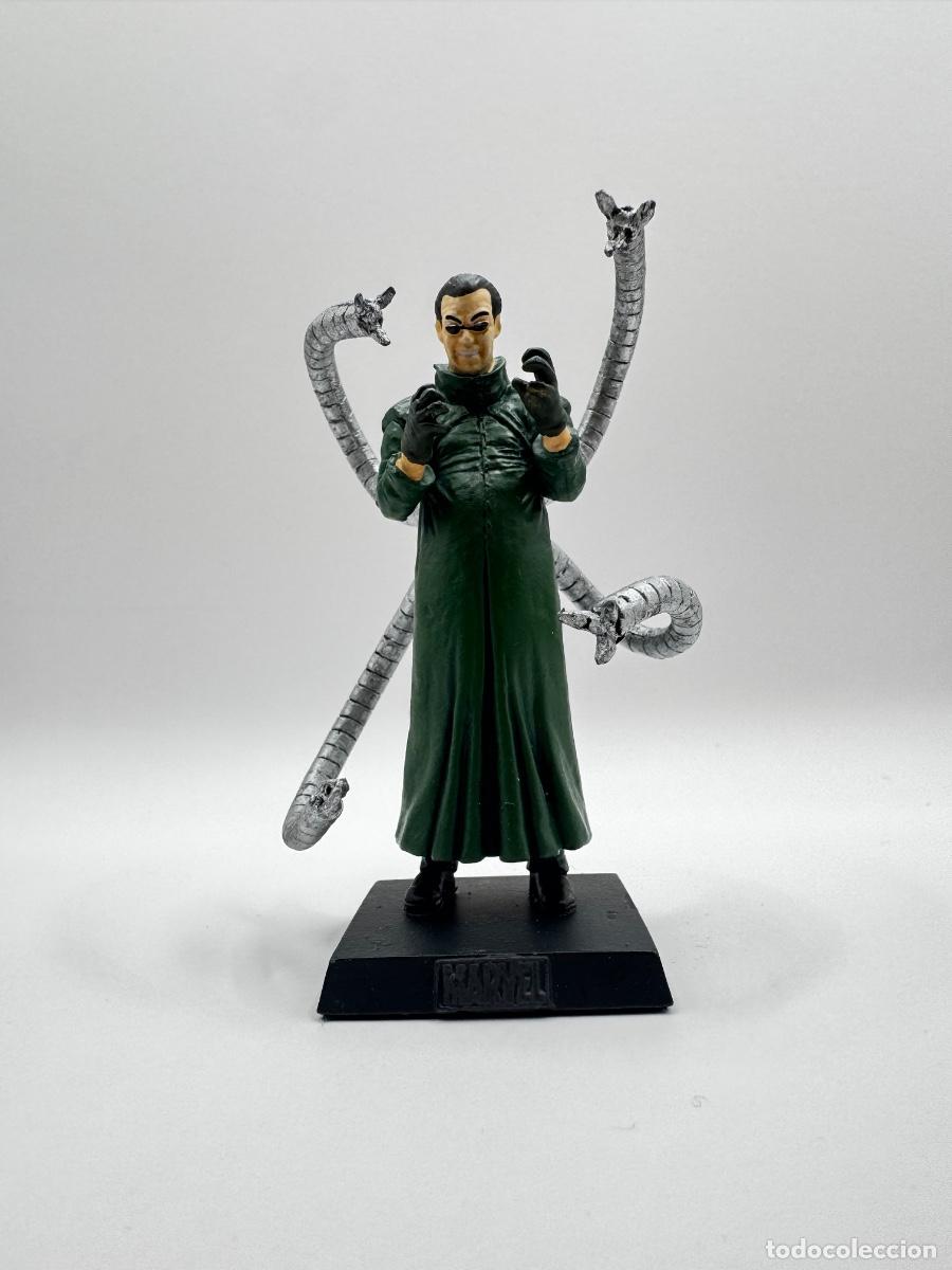 Figuras y mu&ntilde;ecos Marvel: DOCTOR OCTOPUS SPIDERMAN MARVEL EAGLEMOSS 2006 N&ordm; 06 &ndash; FIGURA DE PLOMO PINTADA A MANO CON CAJA