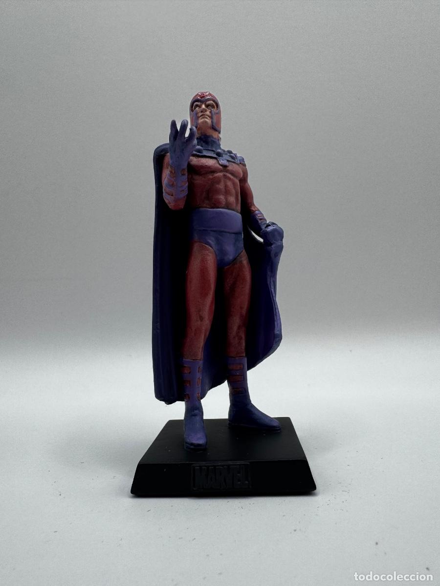Figuras y mu&ntilde;ecos Marvel: MAGNETO X-MEN MARVEL EAGLEMOSS 2006 N&ordm; 05 &ndash; FIGURA DE PLOMO PINTADA A MANO CON CAJA ORIGINAL