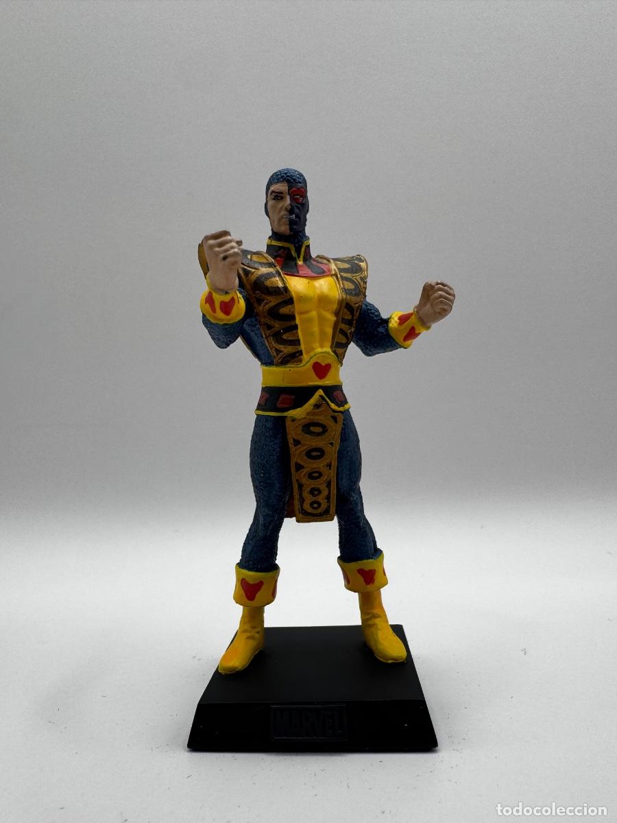 Figuras y mu&ntilde;ecos Marvel: JACK OF HEARTS SOTA DE CORAZONES MARVEL EAGLEMOSS 2011 N&ordm; 2 &ndash; FIGURA DE PLOMO PINTADA A MANO CON CAJ