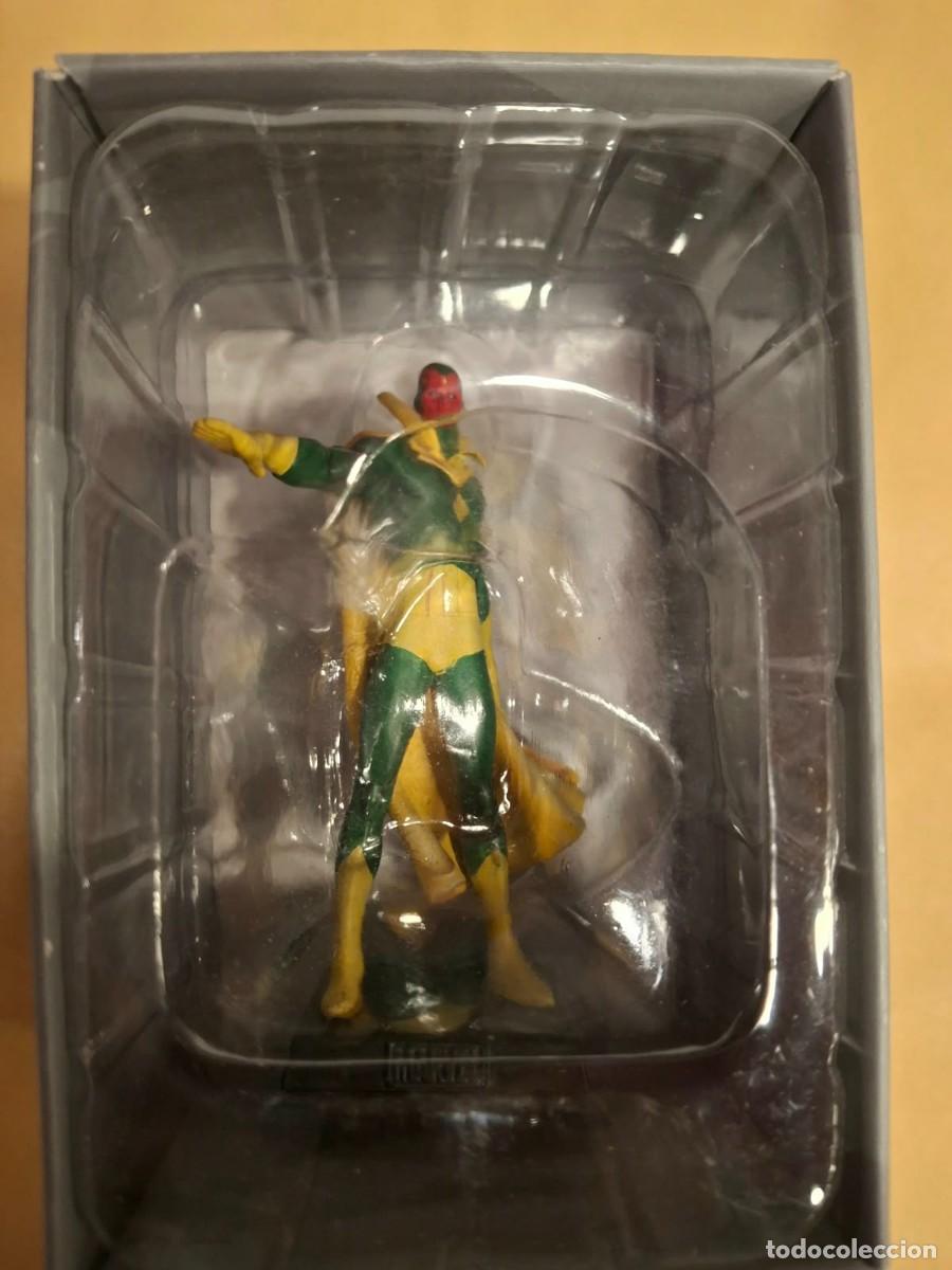 Figuras y mu&ntilde;ecos Marvel: EAGLEMOSS. MARVEL. LA VISION. PLOMO. NUEVA Y EN SU BLISTER ORIGINAL.