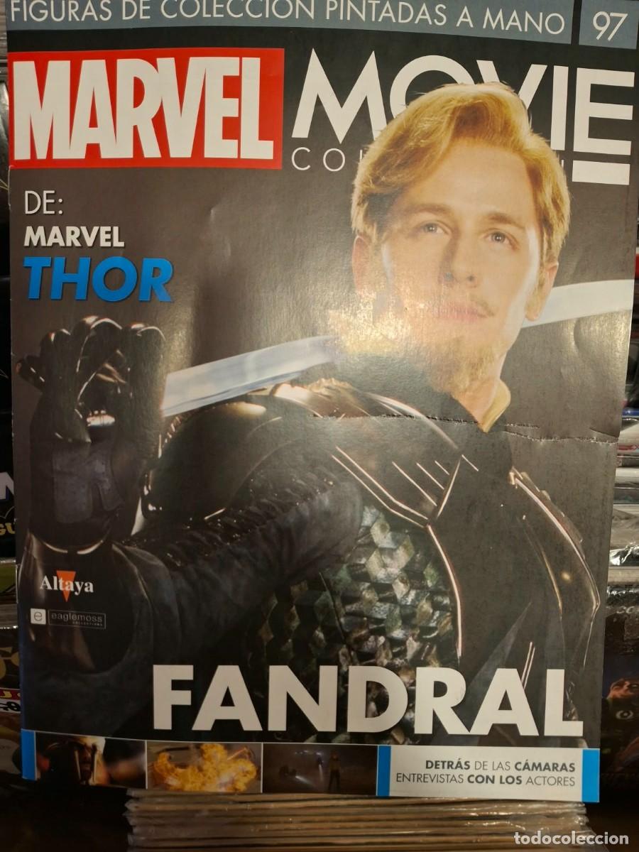 Figuras y mu&ntilde;ecos Marvel: MARVEL MOVIE COLLECTION. FANDRAL. EAGLEMOSS. NUEVA Y EN SU BLISTER ORIGINAL. TIENE EL FASCICULO