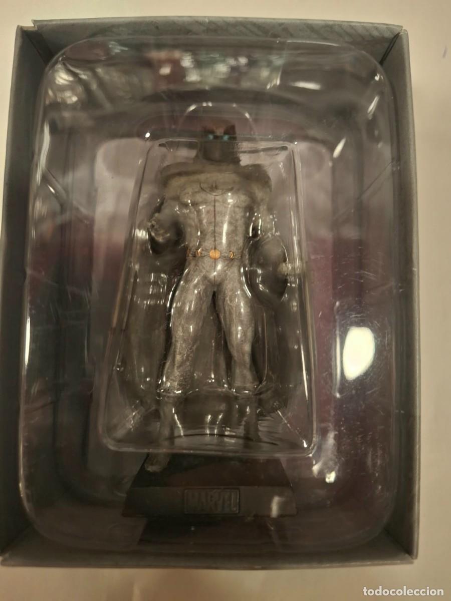 Figuras y mu&ntilde;ecos Marvel: EAGLEMOSS. MARVEL. CABALLERO LUNA MOON KNIGHT. PLOMO..NUEVA Y EN SU BLISTER ORIGINAL.