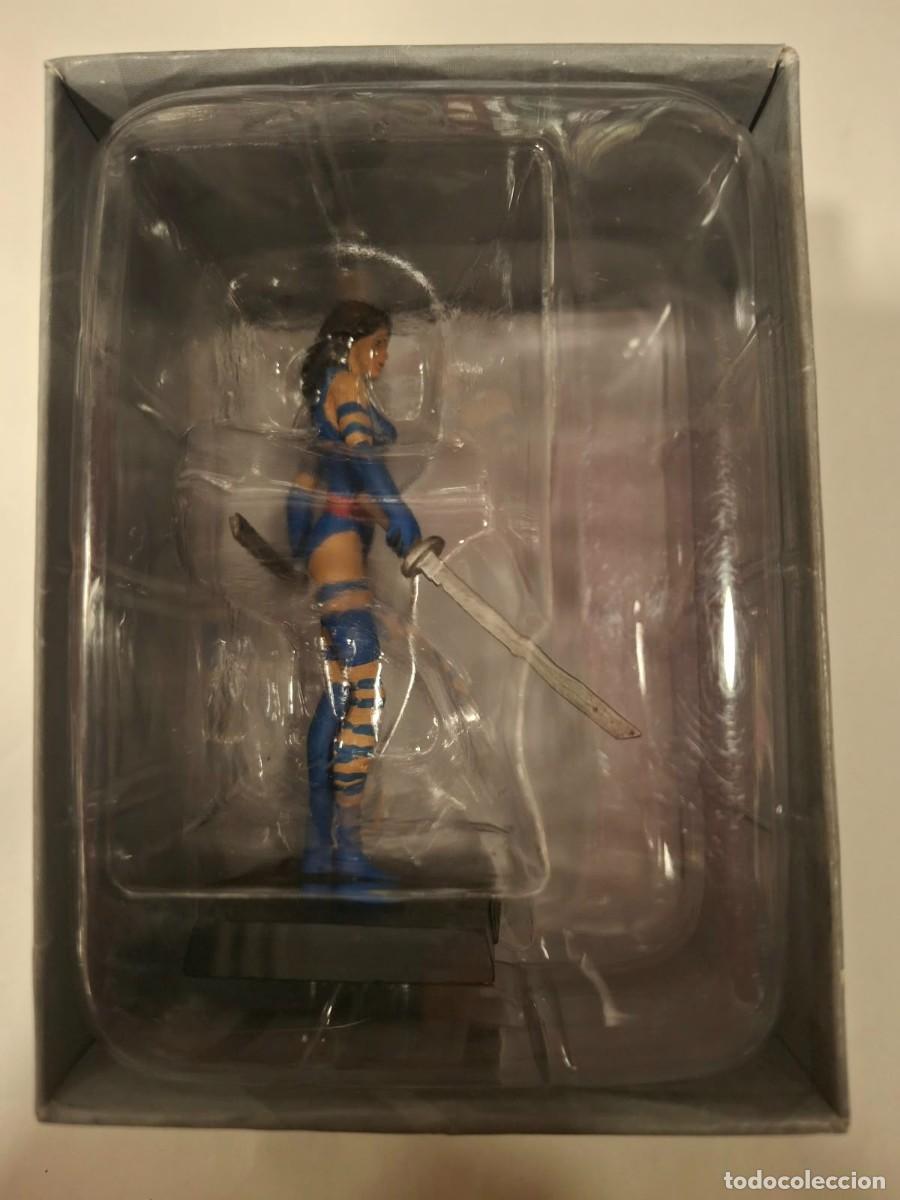 Figuras y mu&ntilde;ecos Marvel: EAGLEMOSS. MARVEL. PSYLOCKE. PLOMO..NUEVA Y EN SU BLISTER ORIGINAL.