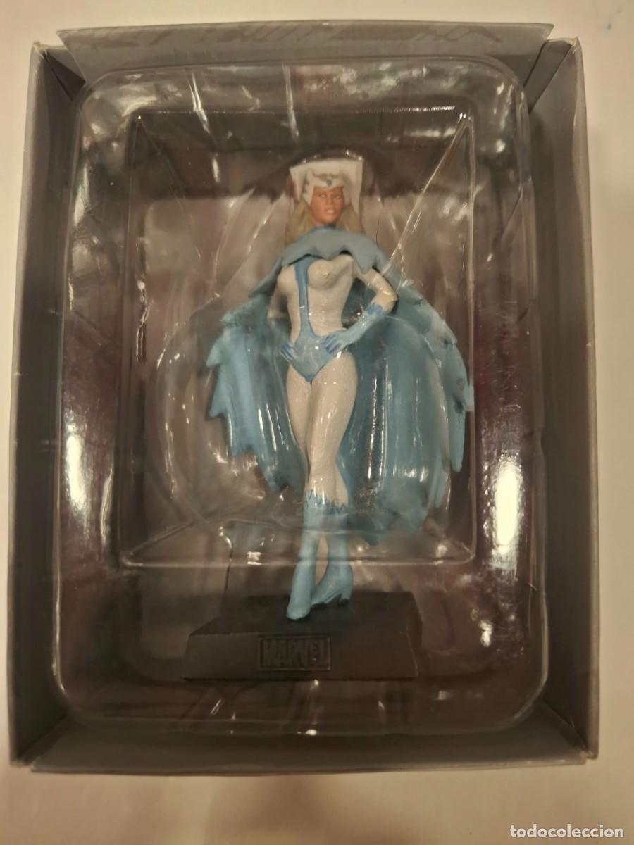 Figuras y mu&ntilde;ecos Marvel: EAGLEMOSS. MARVEL. AVE DE NIEVE SNOWBIRD. PLOMO..NUEVA Y EN SU BLISTER ORIGINAL.
