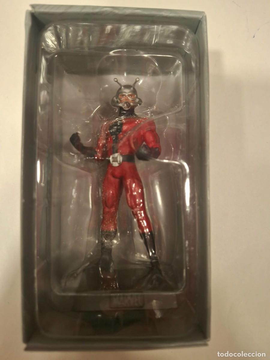 Figuras y mu&ntilde;ecos Marvel: EAGLEMOSS. MARVEL. ANT MAN HOMBRE HORMIGA. PLOMO. NUEVA Y EN SU BLISTER ORIGINAL.